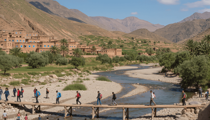 Regional adventures during Marrakech day trips from the city